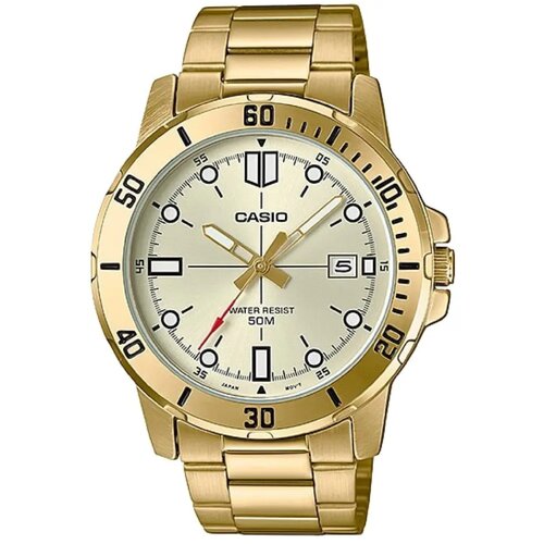 Наручные часы CASIO MTP-VD01G-9E, золотой, серебряный casio mtp vd01sg 9e