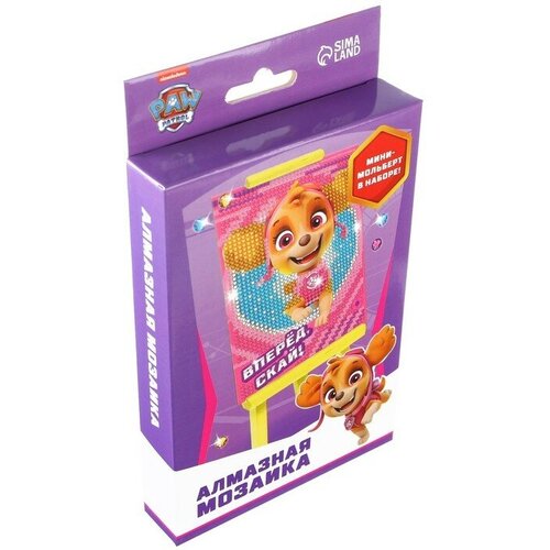 Paw Patrol Алмазная мозаика, 16х10.5 см, Щенячий патруль