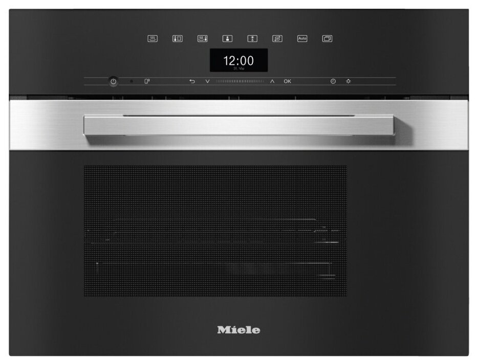 Пароварка Miele DG 7440, нержавеющая сталь