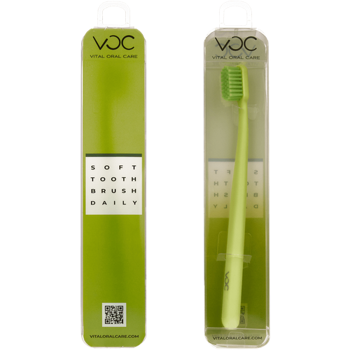 Зубная щетка VOC Daily Soft зеленая