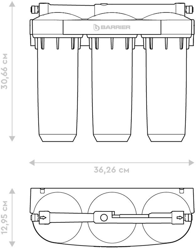 Водоочиститель бытовой "БАРЬЕР ПРОФИ Стандарт" - фото №4