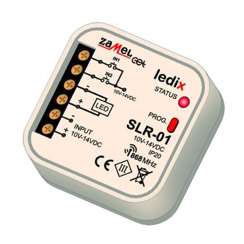 Zamel Контроллер LED для одноцветных светильников, в монт. коробку (арт. SLR-01)