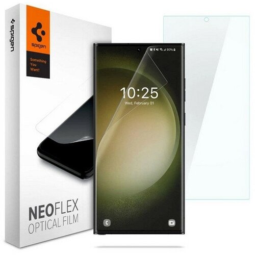 Защитная пленка Spigen Neo Flex для Samsung Galaxy S23 Ultra 2 шт. (AFL05943) прозрачный