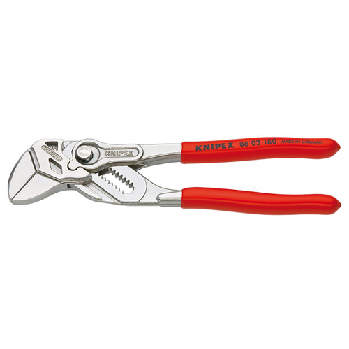 Сантехнические клещи Knipex 86 03 180 180 мм серебристый