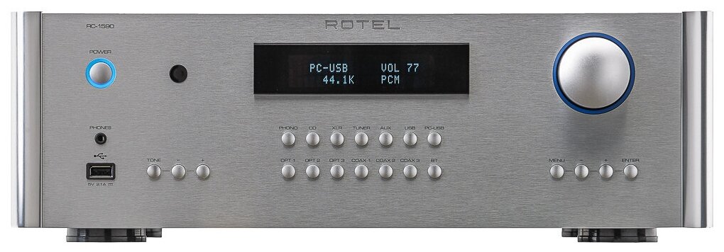 Усилитель предварительный Rotel RC-1590 MKII Silver