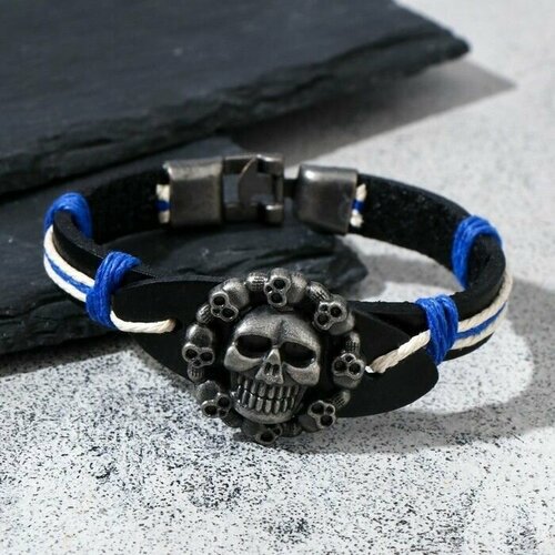 фото Браслет queen fair, синий, черный