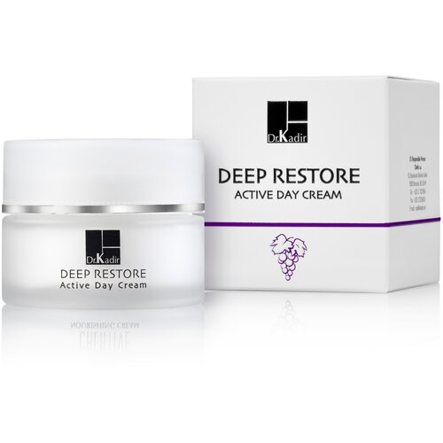 Dr.Kadir Активный дневной крем для сухой и чувствительной кожи лица DEEP RESTORE , 50 мл комплекс витаминов doppelherz гиалуроновая кислота витамин с коэнзим q10 84 шт