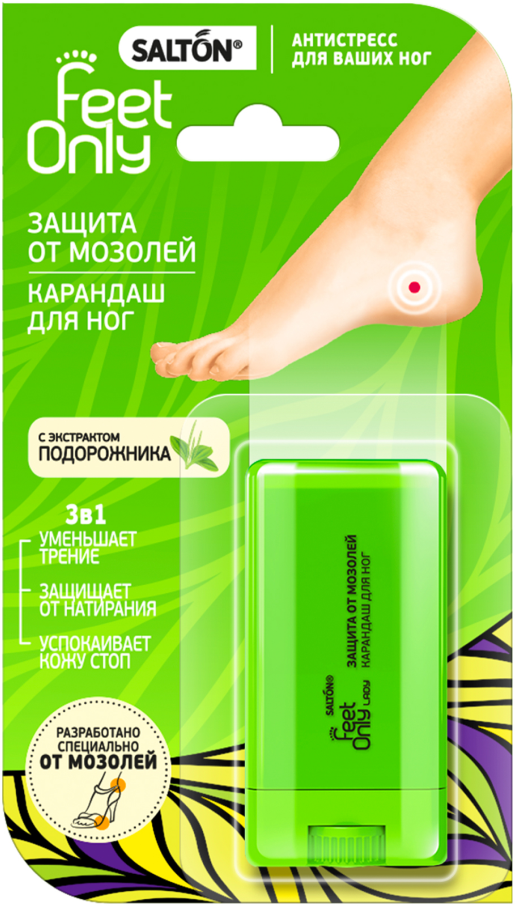 Salton Lady Feet Comfort Защита от мозолей Карандаш для ног 1 шт