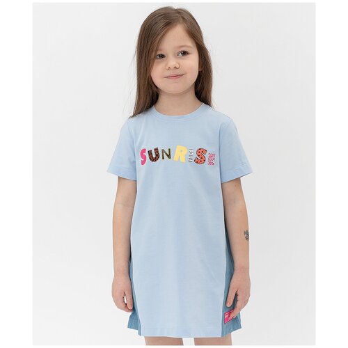 фото Платье button blue размер 104, синий