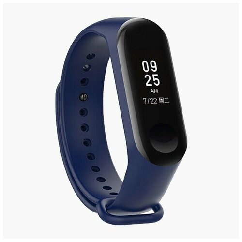 Ремешок WB13 для Xiaomi Mi Band 3/Mi Band 4 силиконовый Синий ремешок wb13 для xiaomi mi band 3 mi band 4 силиконовый зеленый