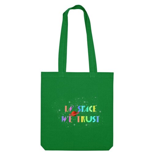 фото Сумка шоппер us basic, зеленый