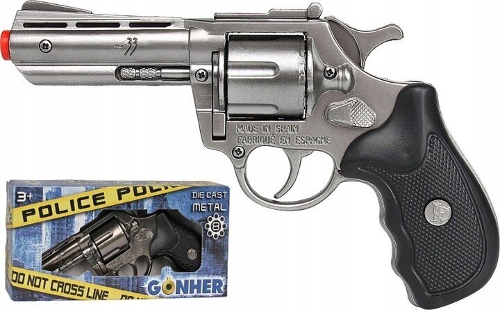 Gonher Металлическое испанское оружие Полицейский револьвер Police 33/0