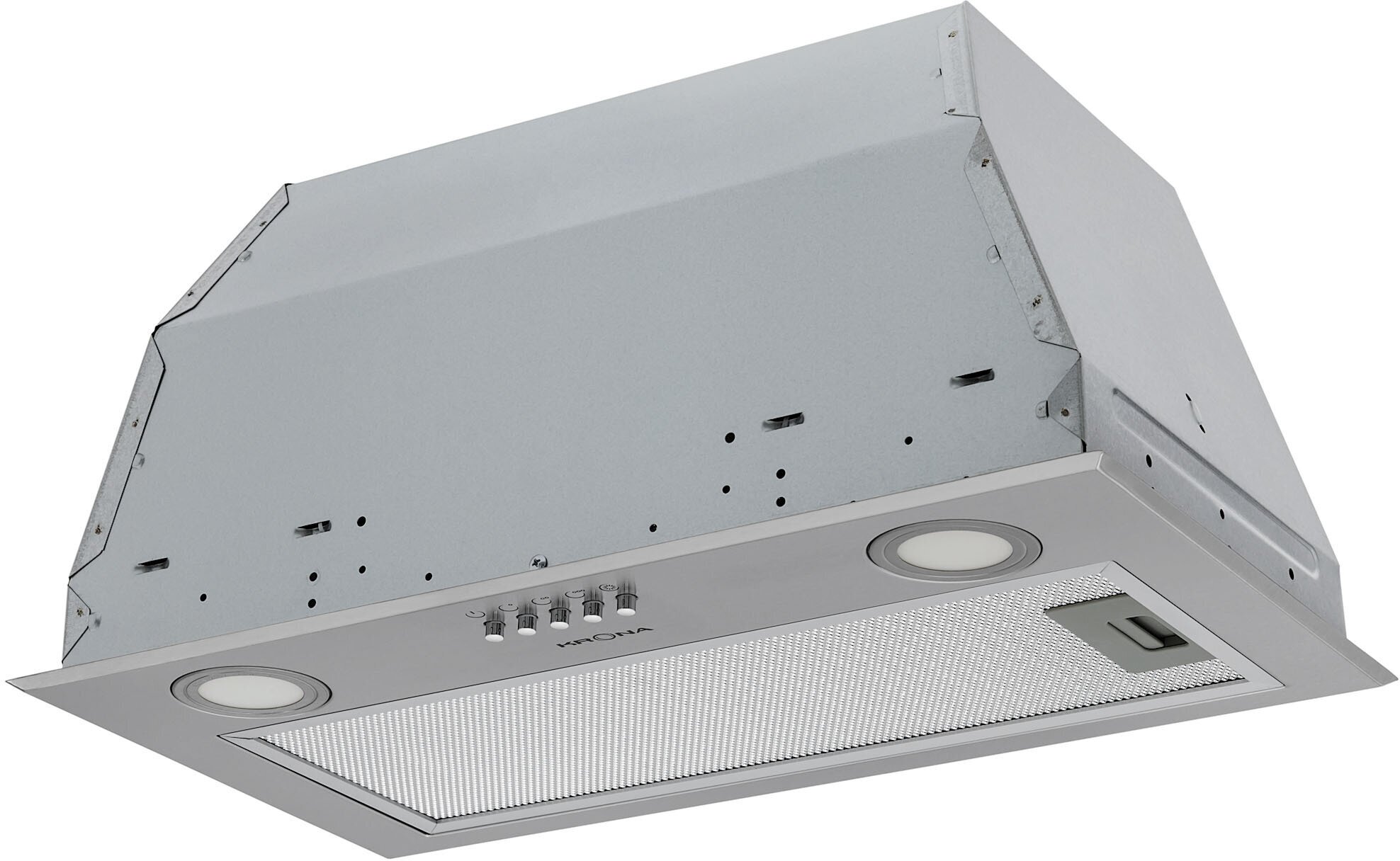 Встраиваемые вытяжки Krona ADEL 600 INOX PB