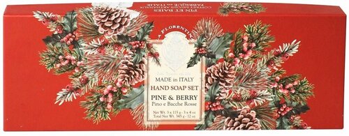 La Florentina Pine and Berry Мыло Сосна и Ягоды 3*115г