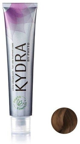 Стойкая крем-краска для волос Kydra Creme KC1735, 7/35, Blond dore acajou, 60 мл, Золотистые/Медные оттенки