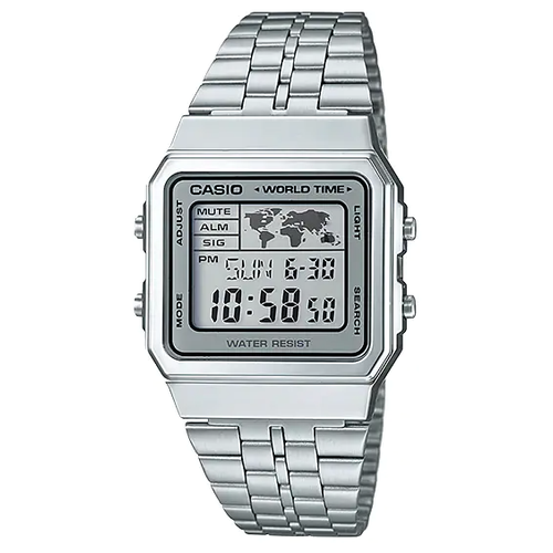 Наручные часы CASIO, серебряный