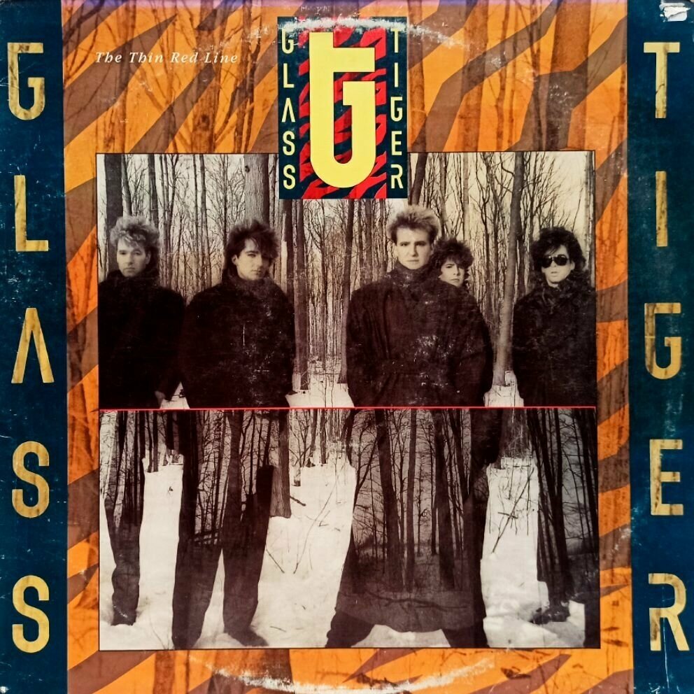Glass Tiger. The Thin Red Line (US, 1986) LP, EX+