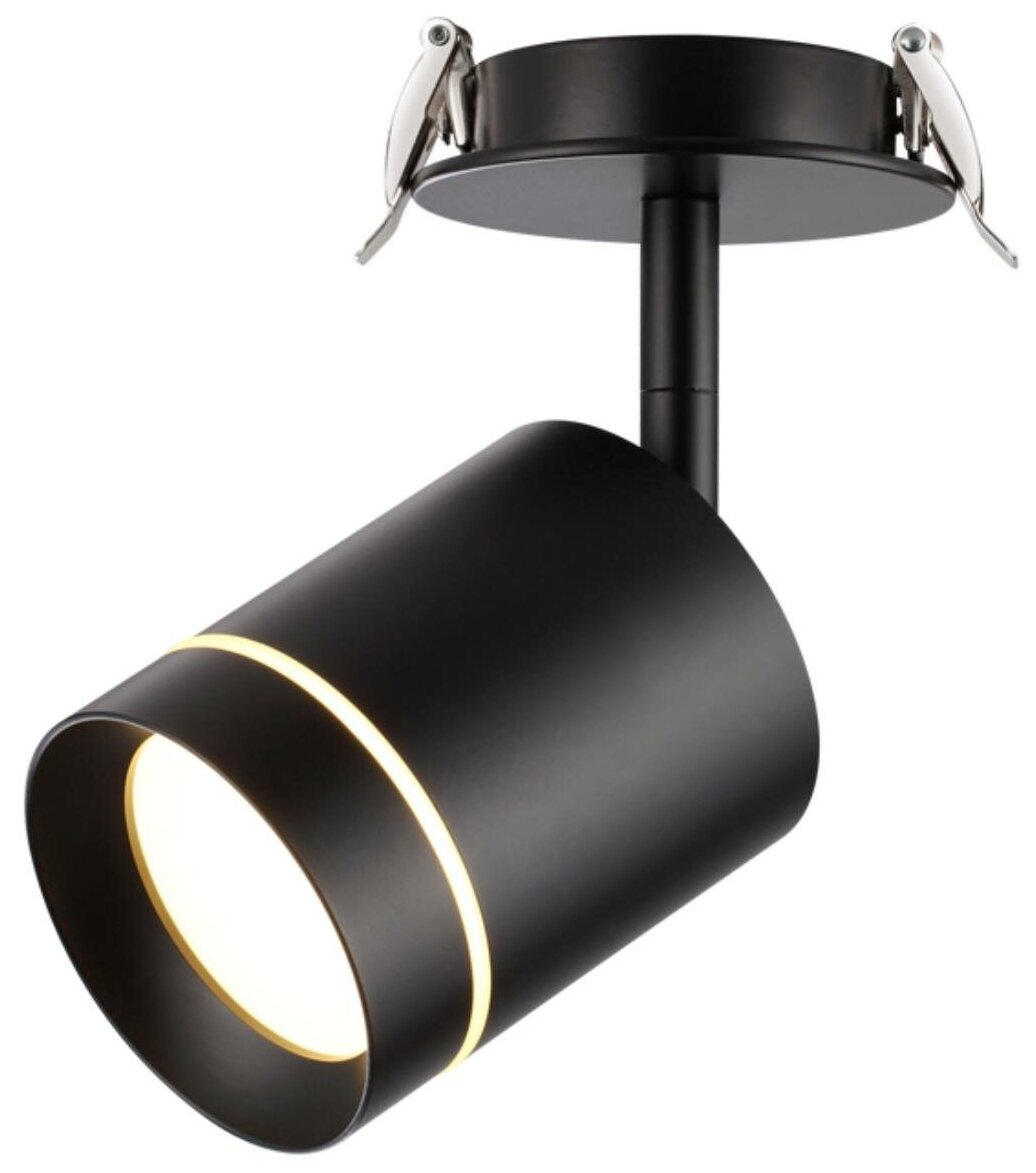 Встраиваемый светодиодный светильник NOVOTECH ARUM 357688 LED 9W черный