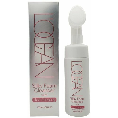 L'ocean, Нежная пенка для умывания на основе красного женьшеня для нормальной кожи, 150 мл