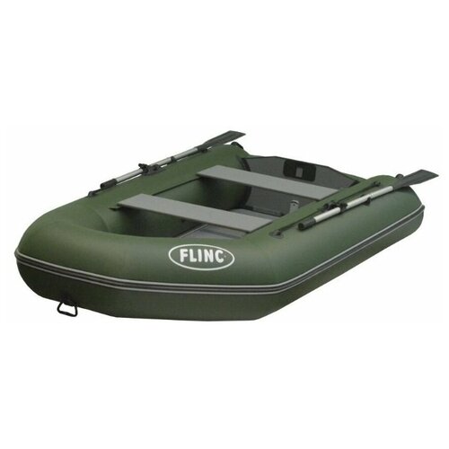 фото Надувная лодка flinc ft290k зеленый