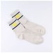 Носки для мальчиков котофей 07742362-40 размер 14 цвет св.серый