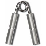 Эспандер кистевой пружинный INDIGO 35 кг алюминевые ручки 97036 IR/35 Серый металлик - изображение