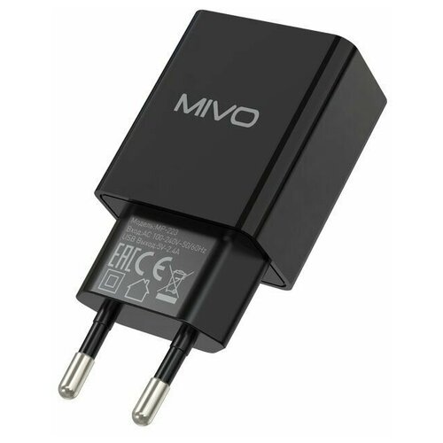 Сетевое зарядное устройство Mivo MP-223 сетевой адаптер блок питания mivo mp 323t для зарядки телефона смартфона qc3 0 быстрая зарядка