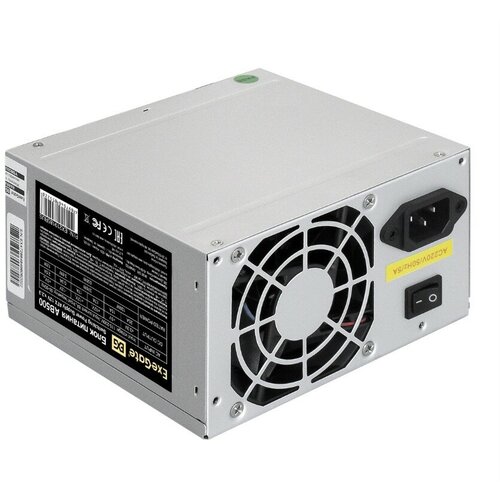 Блок питания ExeGate 500W AB500 EX219185RUS-PC silver 2261₽