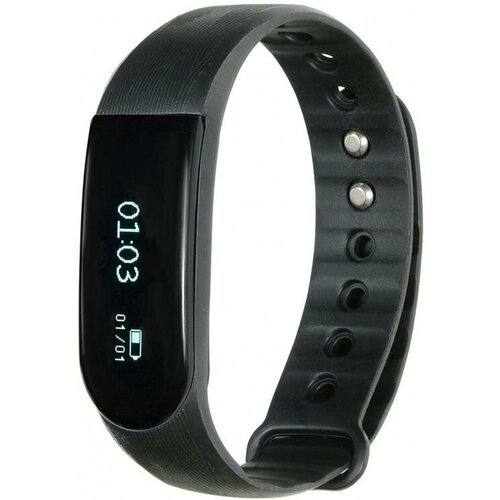 Lime 116HR Black Пульсометр Шагомер Подсчет калорий Часы Будильник Черный ремешок 382200₽