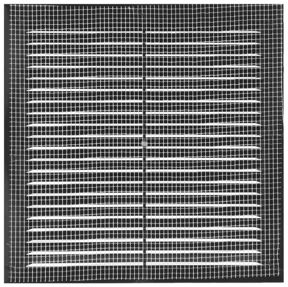 Решетка вентиляционная Вентс МВ 150-1С, 192х192 мм, цвет черный - фотография № 8