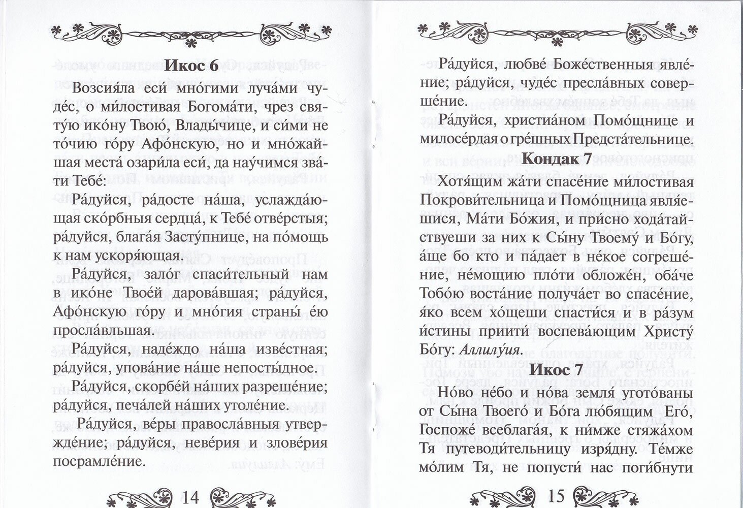 Акафист Пресвятой Богородице в честь иконы Ее "Достойно есть" - фото №4
