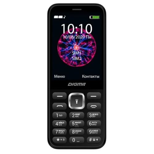 Мобильный телефон Digma Linx C281 32Mb синий 2Sim 28 240x320 008Mpix 139000₽