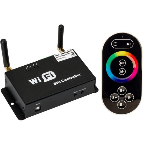 Контроллер для лент бегущий огонь 015069 LN-WiFi-SPI (1024 pix, 5/24V, ПДУ)