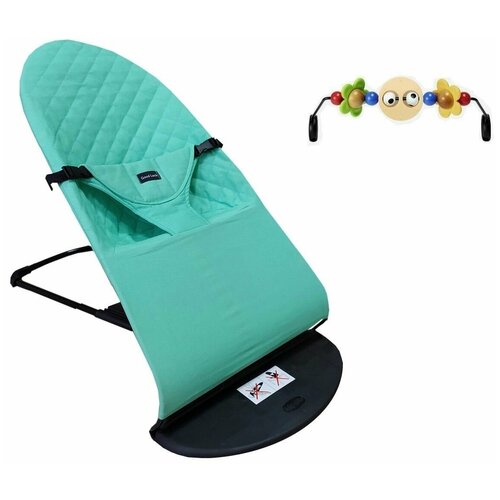 фото Шезлонг для новорожденных baby balance chair 3-16 кг denlive