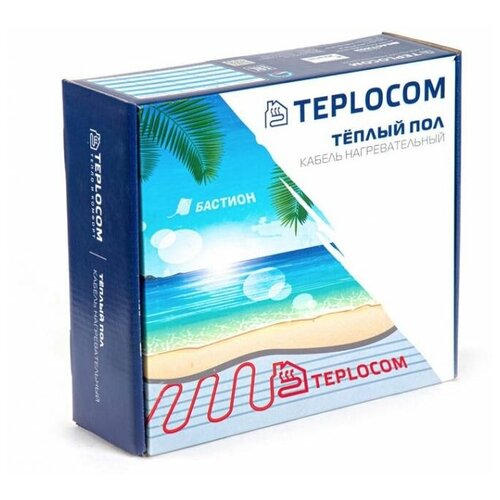 Кабель нагревательный бастион TEPLOCOM НК-15-300 Вт площадь 17-24 м2 2640₽