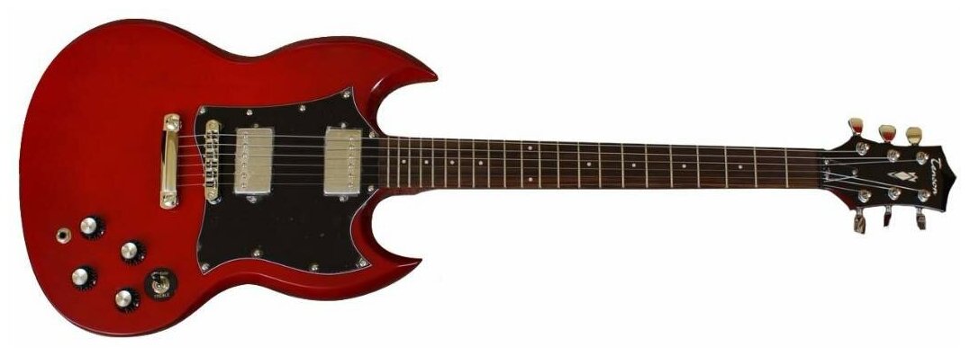 Электрогитара Tenson Nashville SD Set Neck Transparent Red