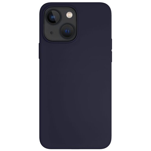 Чехол vlp Silicone Case для Apple iPhone 14 Plus Magsafe, dark blue