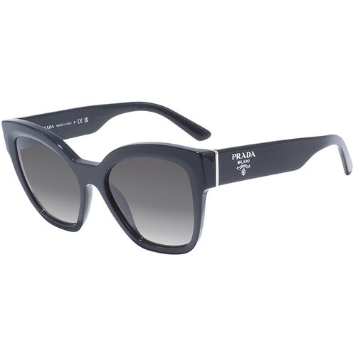 Солнцезащитные очки Prada Prada PR 17ZS 1AB09S PR 17ZS 1AB09S, черный, бесцветный
