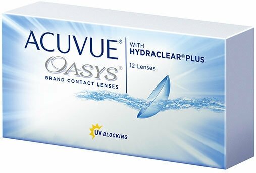Acuvue Oasys with hydraclear plus (12 линз), 8.4, +4.25