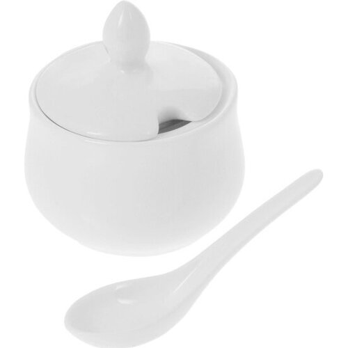 Горчичница с ложкой 130 мл Wilmax WL-996083 A 749₽