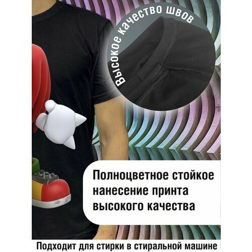 фото Футболка будь на стиле, хлопок, размер xl, черный