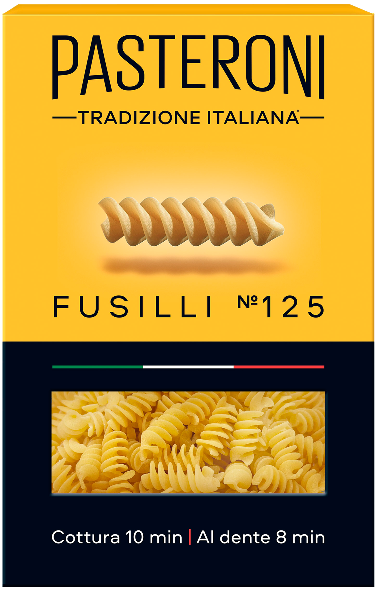 Макароны Pasteroni Fusilli №125 400г Newlat - фото №1