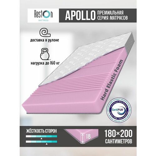 Матрас беспружинный 180х200 см