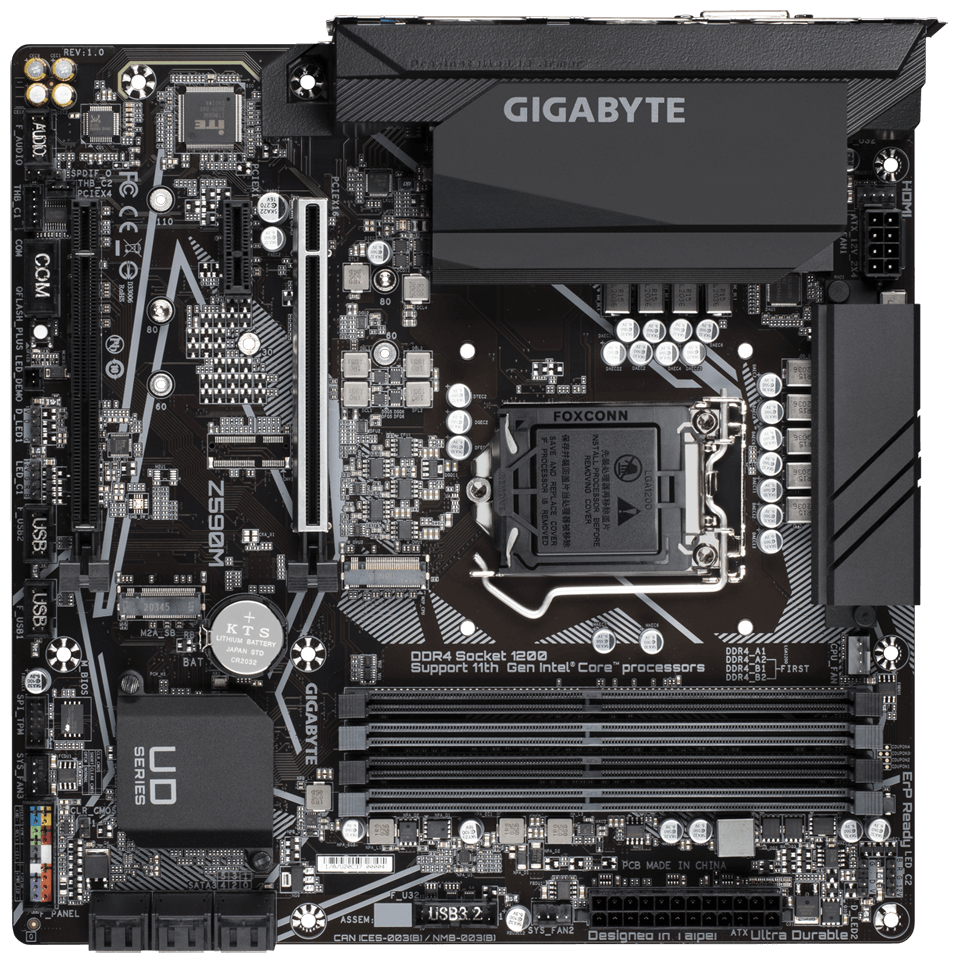 Gigabyte Z590M (LGA1200)