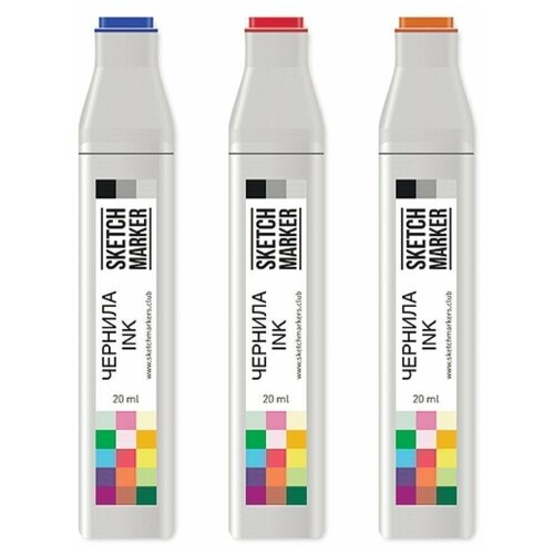 Заправка для маркеров Sketchmarker на спиртовой основе Y12 Золото чернила sketchmarker gg3 gray green 3 серо зелёный 3 для маркеров 20 мл