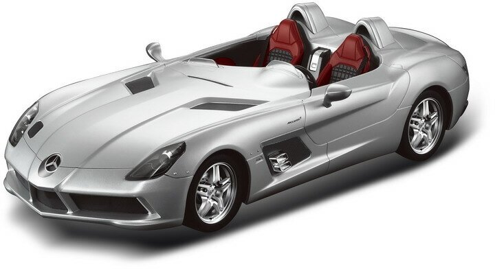 Машина р у 1:12 Mercedes-Benz SLR цвет серебряный 2.4G 42400S