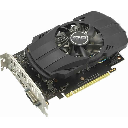 Видеокарта ASUS GeForce GTX1650 4Gb GDDR6 128bit DVI HDMI DP HDCP PH-GTX1650-O4GD6-P-EVO 2554900₽