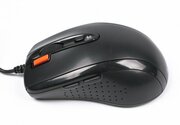 Мышь проводная A4Tech N-70FX, 1600 dpi, USB, черный