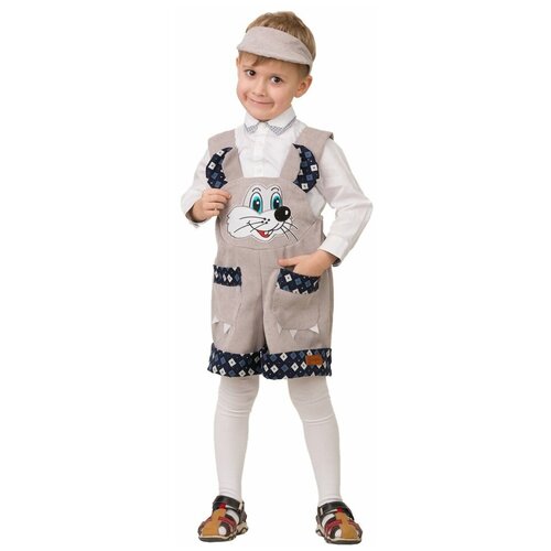 костюм детский nano f 14 m 267 размер 75 см цвет серый Костюм Батик, размер 110, серый