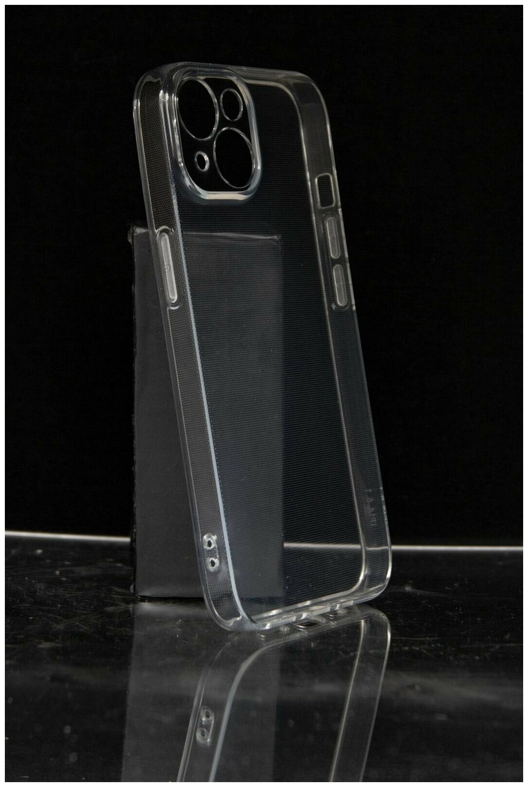 Чехол для Apple iPhone 14 / чехол на айфон 14 с полной защитой камеры прозрачный